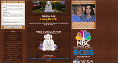 Desktop Screenshot of karmadogtraininglongbeach.com